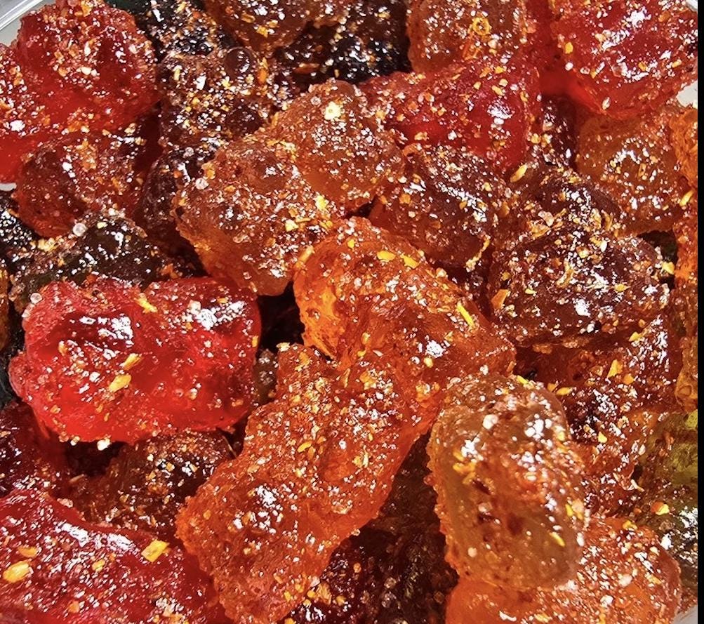 5 Pack Spicy Gummies Chamoy Candy Mexican Candy Mix Variety Bundle