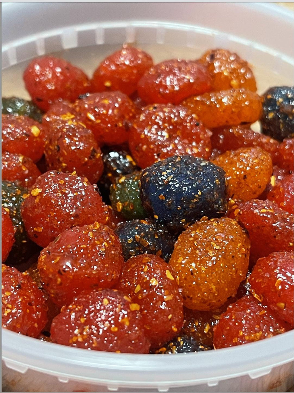 Spicy Chamoy Gushers Candy Mexican Candy Sweet Sour Dulce Enchilados Gummies Snack Pack