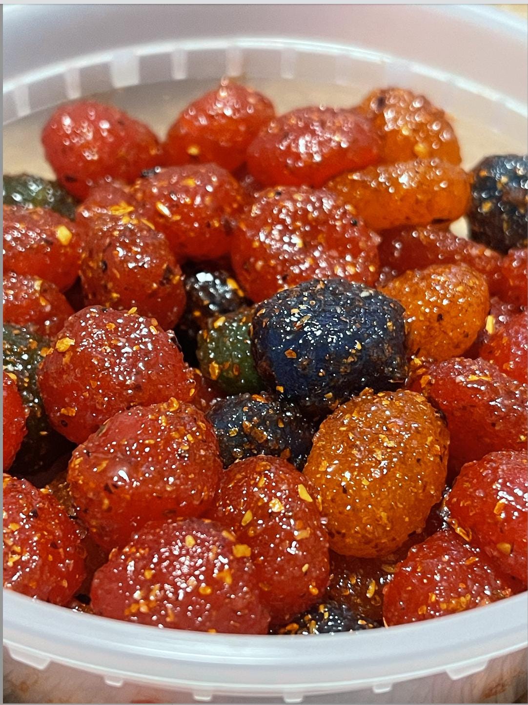 Spicy Chamoy Gushers Candy Mexican Candy Sweet Sour Dulce Enchilados Gummies Snack Pack