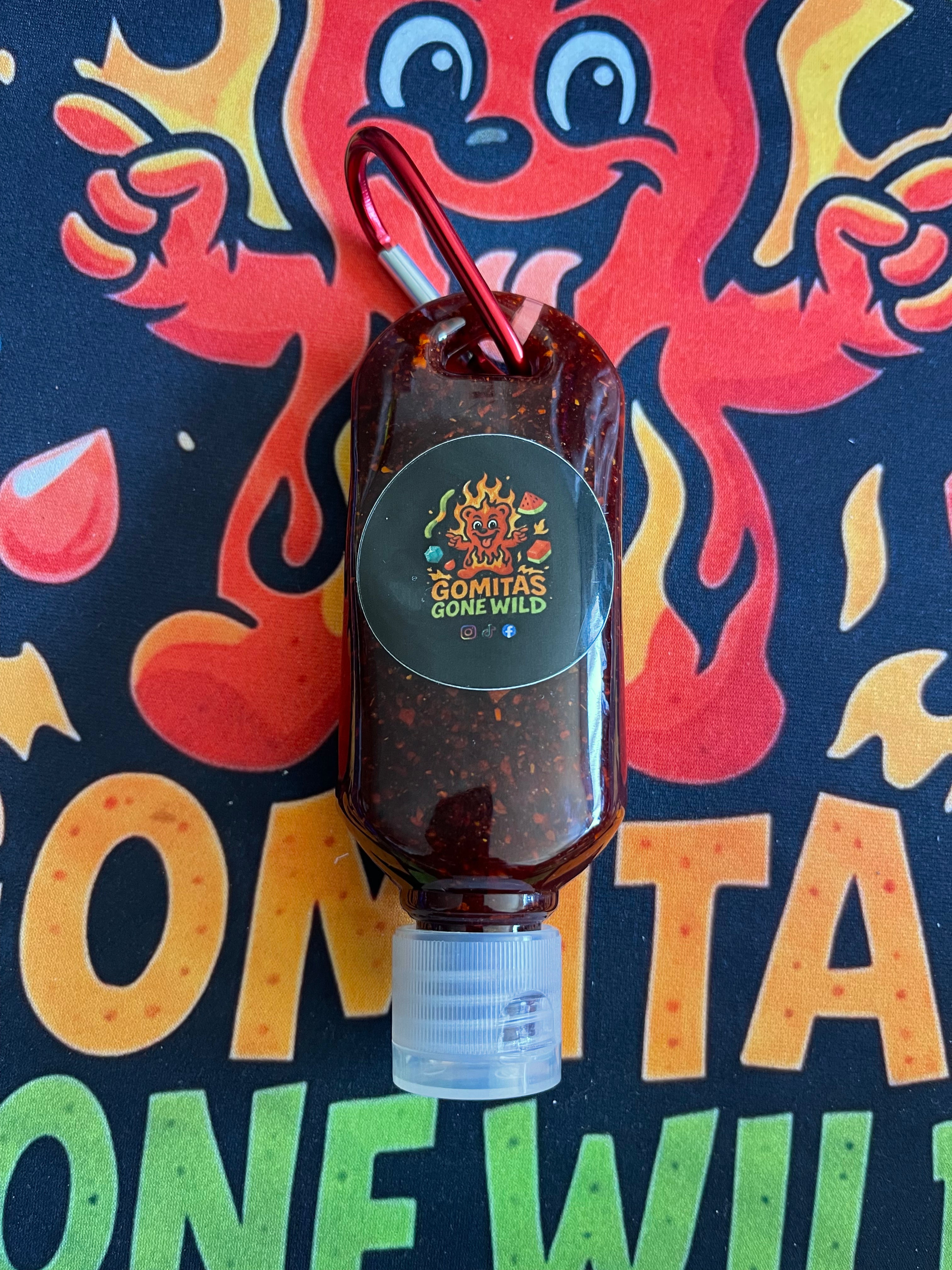 Watermelon Chamoy Rim Paste Keychain