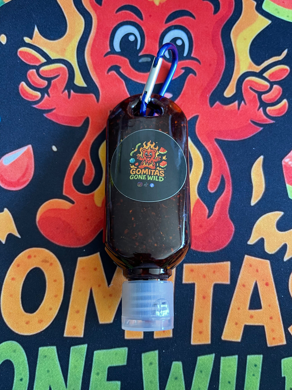 Spicy Tamarindo Chamoy Rim Paste Keychain