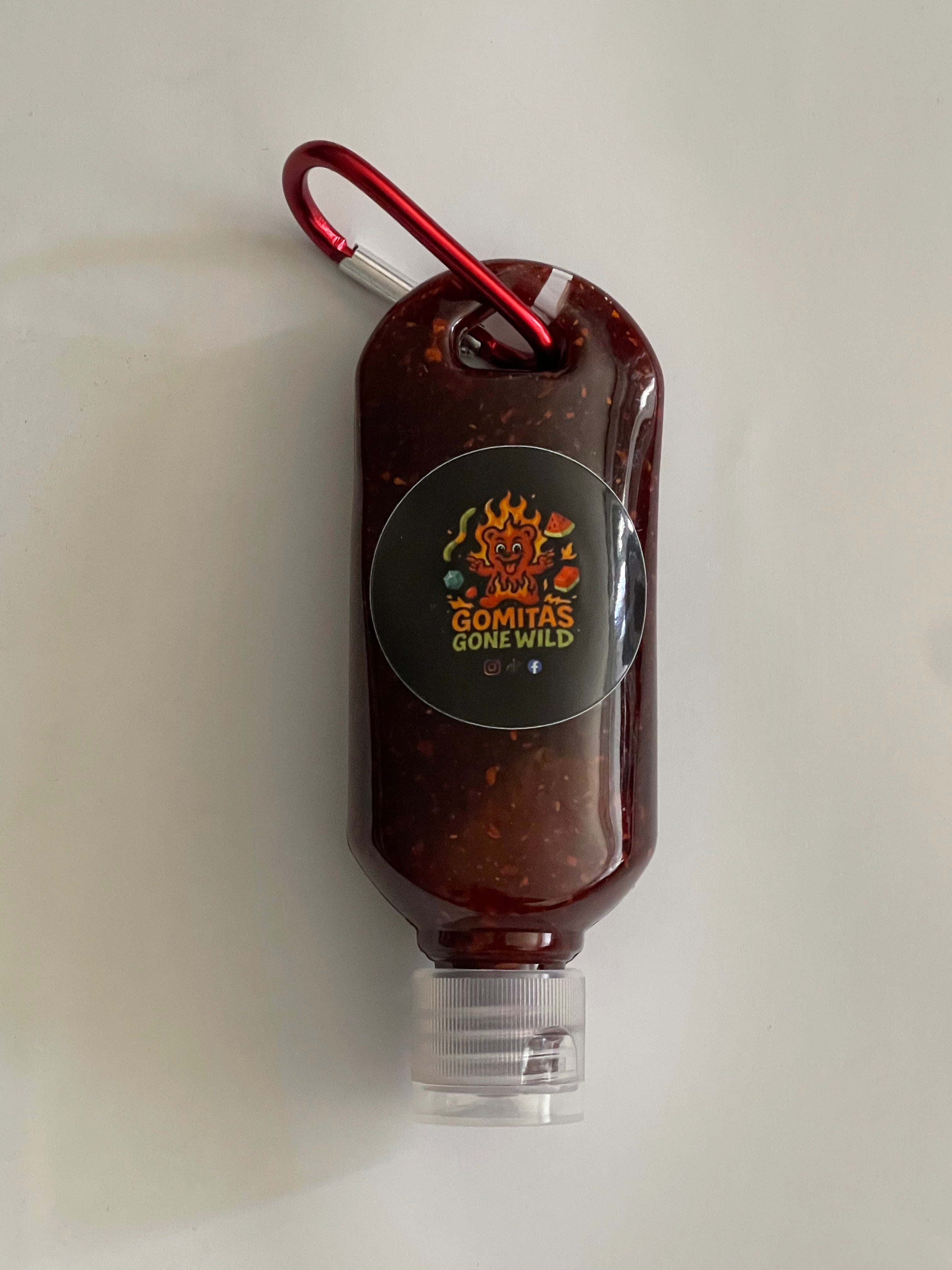 Watermelon Chamoy Rim Paste Keychain