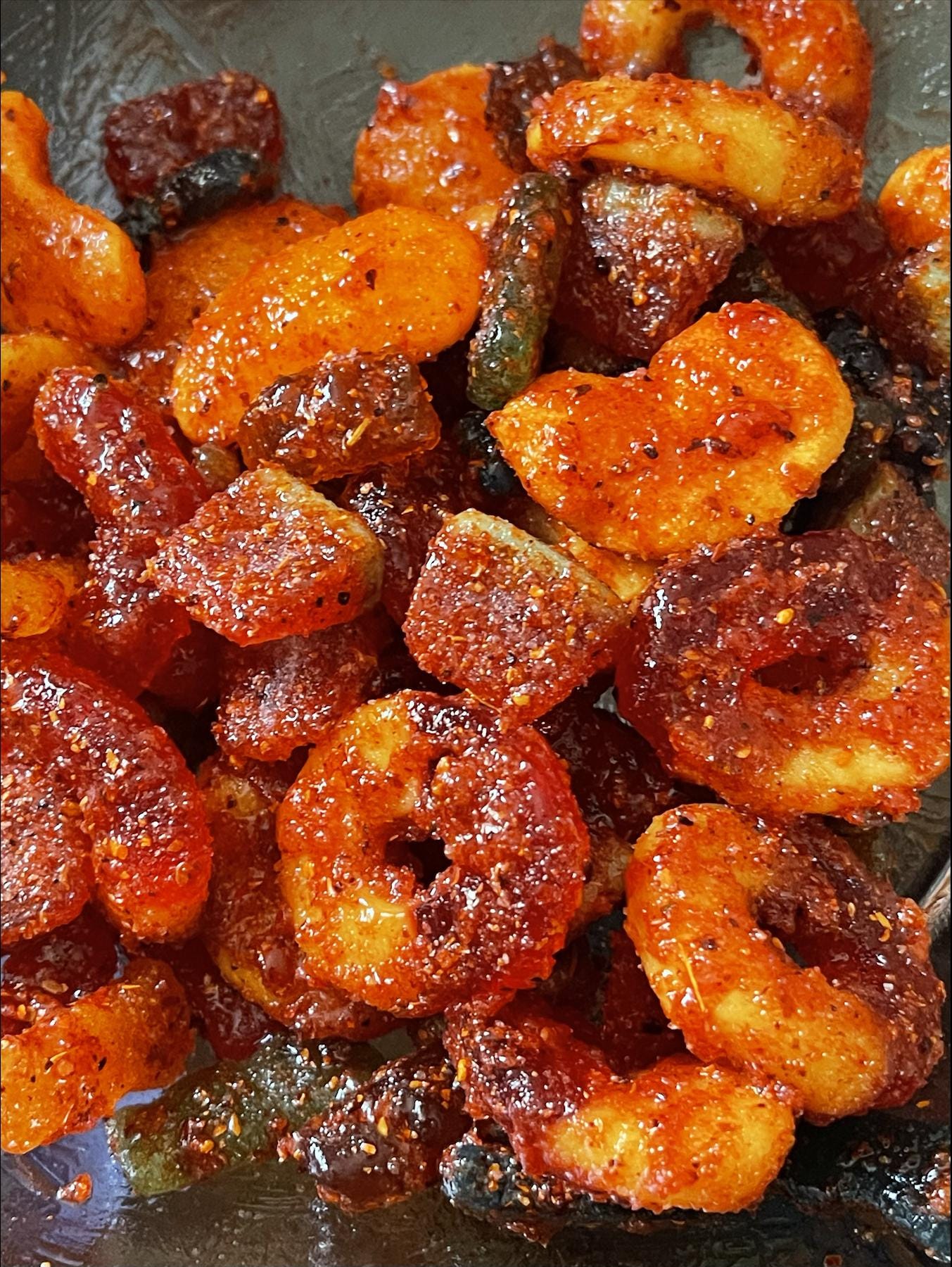Mixed Chamoy Gummies Starter Pack Candy Mexican Dulce Enchilados Sweet Spicy